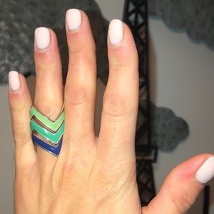 Ombré stacked ring set (4 total)